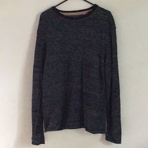 Grey and black sweater